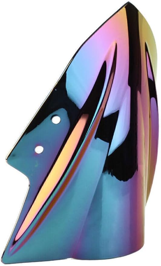 Miniatura 2 de Protector de parabrisas delantero de motocicleta, de plástico ABS, apto para Kawasaki EX300R EX300 Ninja 300 2013-2017 (iridio profundo)