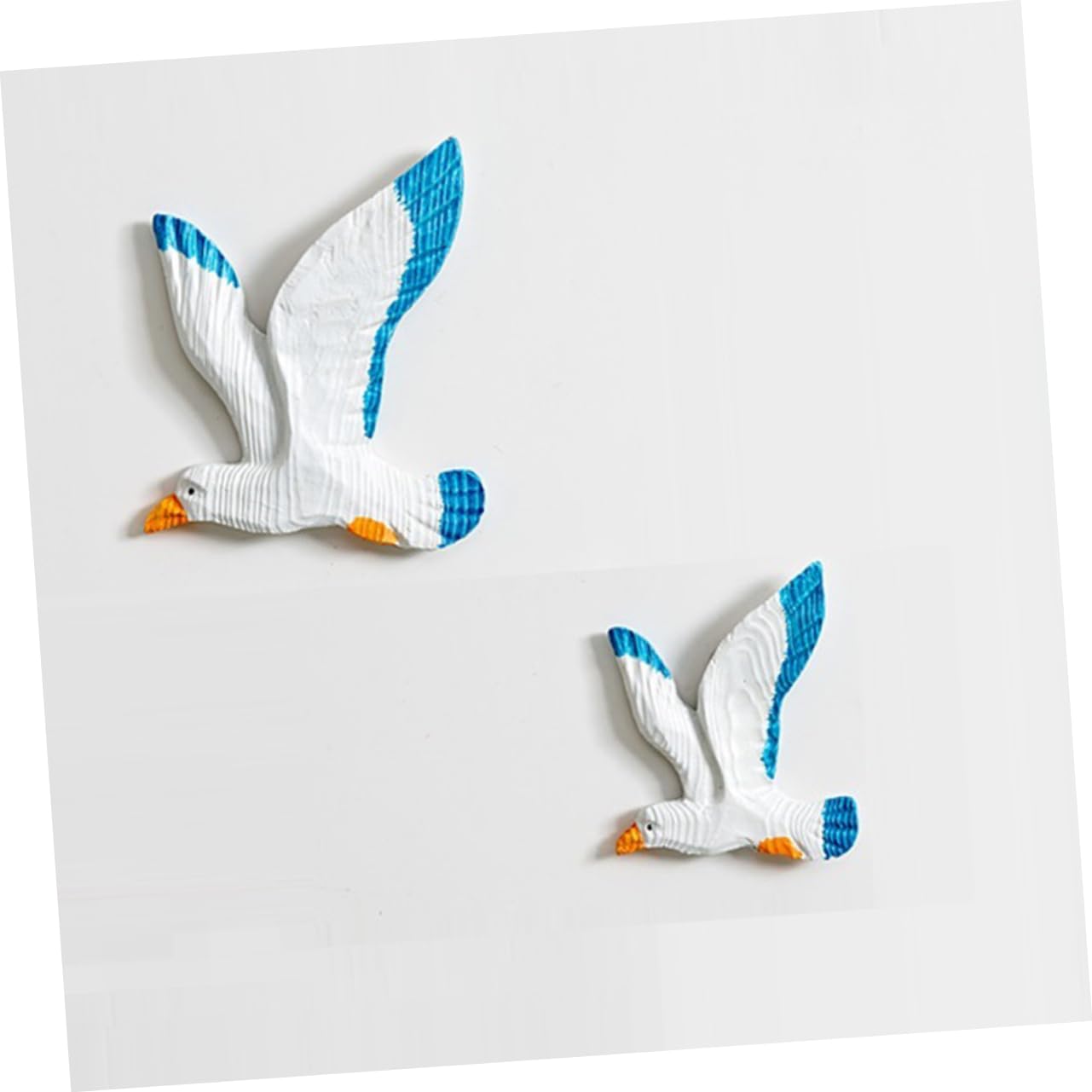 Ciieeo 3pezzi Gocce di Uccelli Appese di Resina Gabbiani da Parete Uccelli Creativi Ciondolo per Casa Gabbiani di Decorazione da Soffitto