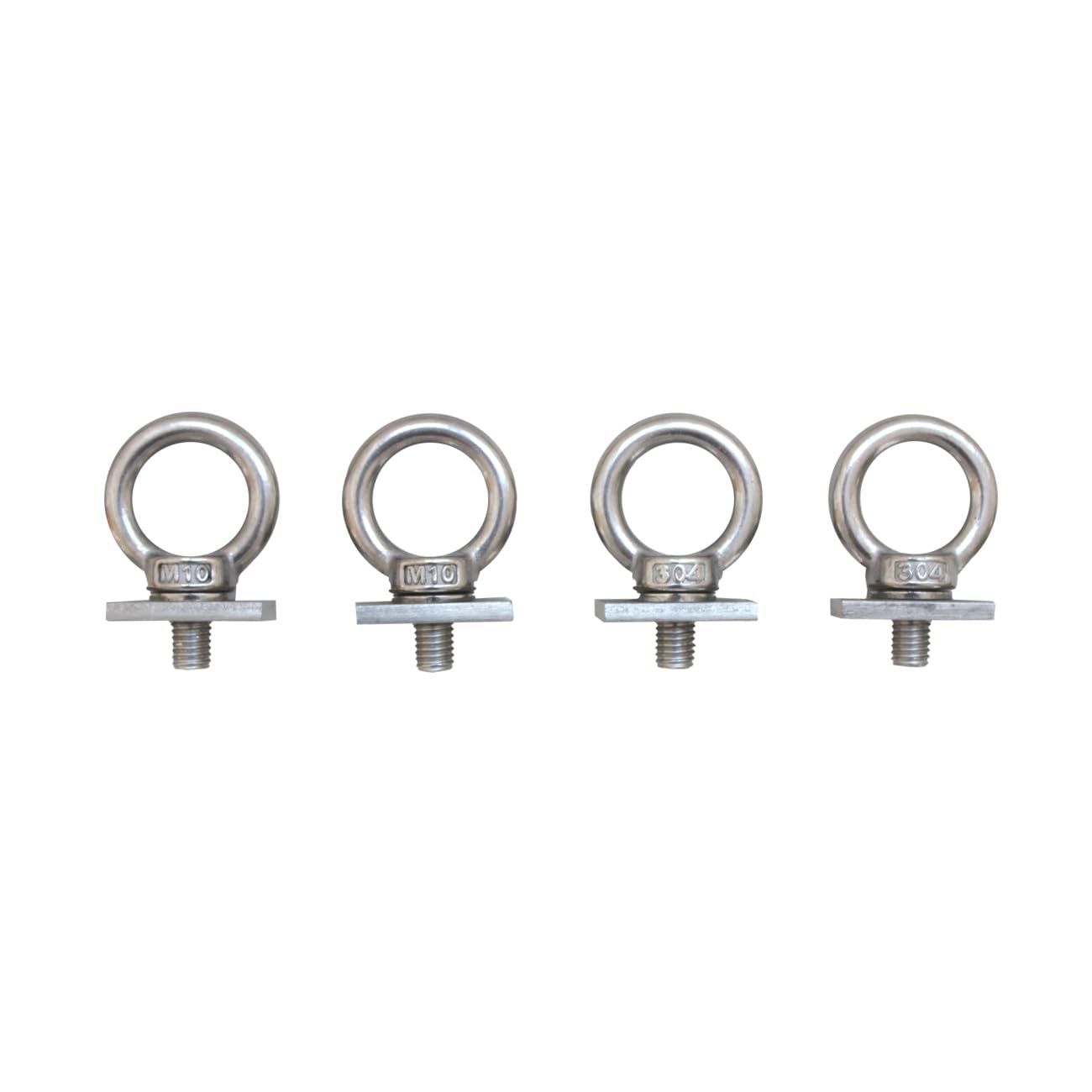 MaxxHaul 50844-4 Pieces Stainless Steel Tie Down Anchor Points for 50616 64-inch Platform Rack