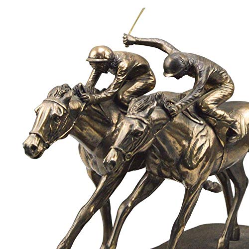 Statues et figurines de chevaux en bronze pour décorer un salon chaleureux
