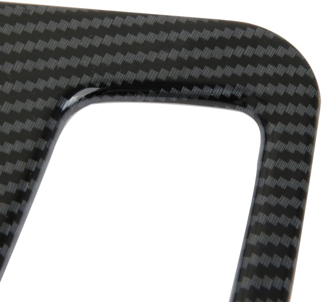 crosselec Carbon Fiber Central Control Gear Shift Panel Trim Fit for Dodge Durango (2021+)
