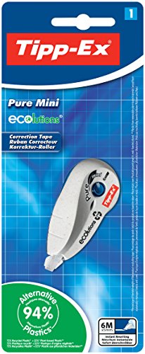 Bic Tipp-Ex ® rubans correcteurs eCOlutions (r) pure mini, 6 m x 5 mm - 1 pièce