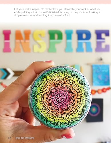 Rock Art Handbook: Techniques and Projects for Painting, Coloring, and Transforming Stones