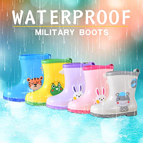 Kids Rain Boots For Boys Girls Waterproo𝐟 Toddler Cartoo𝐧 Garden Boots Girl Rain Boots Non Slip Cute Rain Boots4