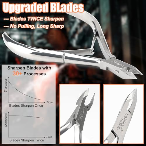Lepinko CT009 4 Packs Upgraded Cuticle Trimmer Kit thumb #2