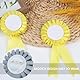 6 Stück Bunte Abzeichen, Siegerabzeichen, Dekorative Abzeichen, Geeignet Für Schuleröffnung, Abschlussfeier, Hochzeit, Party