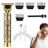 Home Haircut Trimmer | USB Women Men Grooming Hair Kit with Ergonomic Handle,Grooming Cordless Trimmer Hair for Christmas,