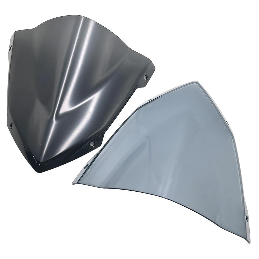 Do Yamahy MT-03 MT25 2020 2021 2022 2023 2024 Szyba Przednia Motocyklowa Deflektory Szyby Przedniej Przedłużenie szyby motocykla(Transparent color)