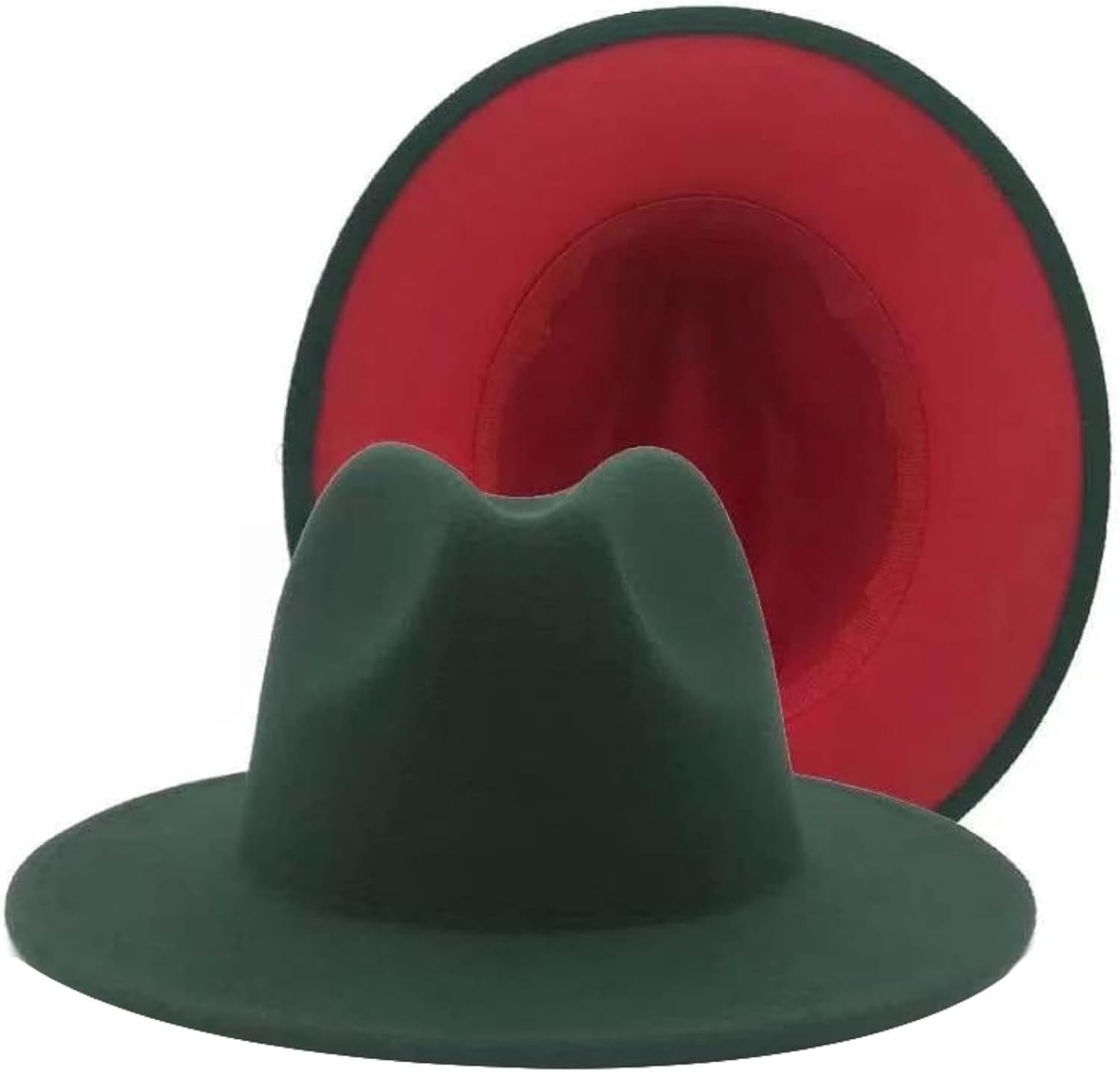 Autumn/Winter Fedora Big British Hat Women's Flat Edge