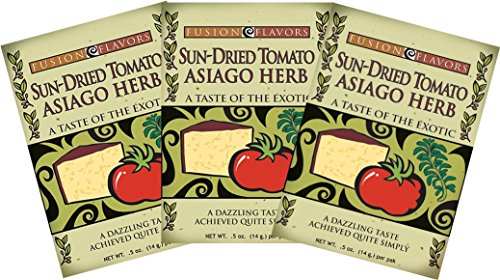 Fusion Flavors Olive Oil Dipping Spices (Sun-Dried Tomato Asiago 3