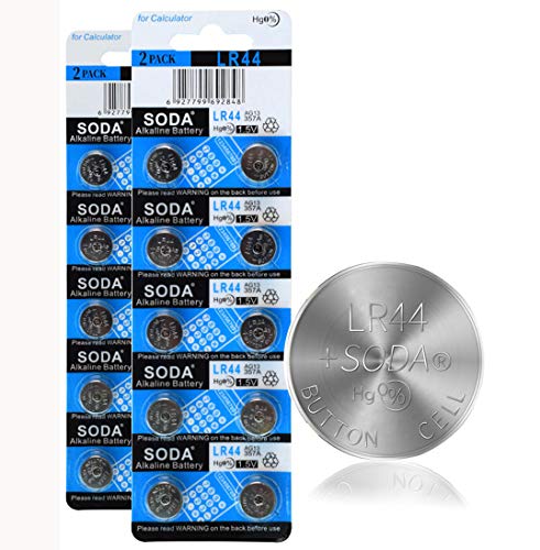 DoDoLightness Battery Alkaline LR44 AG13 Button Cell Batteries 1.5V Button Battery 20PCS