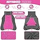 HezzLuv Wasserdicht Hundejacke, Reflektierend Winddicht Hundemantel, Warme Wintermantel mit Weichem Fleecefutter für Kleine bis Große Hunde Haustier Outdoor Camping und Wandern bei Kaltes Wetter