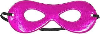 SeasonsTrading Child Shiny Pink Superhero Mask - Kids Costume Party Eye Mask