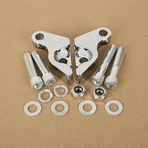 Xmt-Moto Chrome 1" Shock Lowering Drop Kit Fits For Harley Vrsc V-Rod 2002-2017 #TOP4