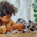 LEGO Star Wars Kit de Construction Modèle TIE Bomber, Jouet Starfighter Star Wars avec Figurine de Droid Gonk, Minifigurine de Darth Vader et Sabre Laser, Cadeau Collectible Star Wars pour Enfants de 9 Ans, 75347