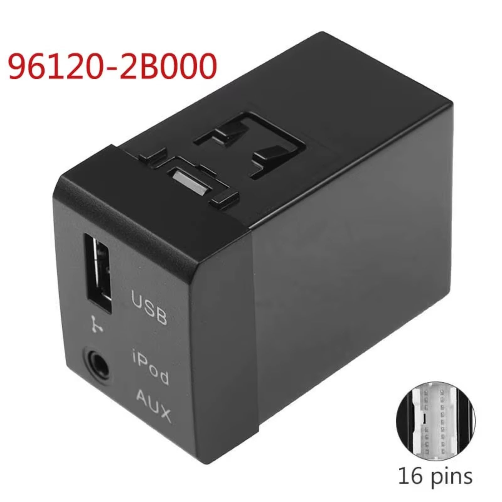 Presa USB Presa Ausiliaria Compatibile Con Hyundai Per Santa Fe 2007-2012 Porta IPod AUX Adattatore Scheda SD Accessori Auto Presa USB