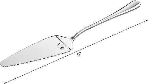 Miniatura 2 de Tosnail 24 paquetes de acero inoxidable para tartas, servidor de tartas, espátula, cortador de tartas, cortador de tartas, raspador de pasteles