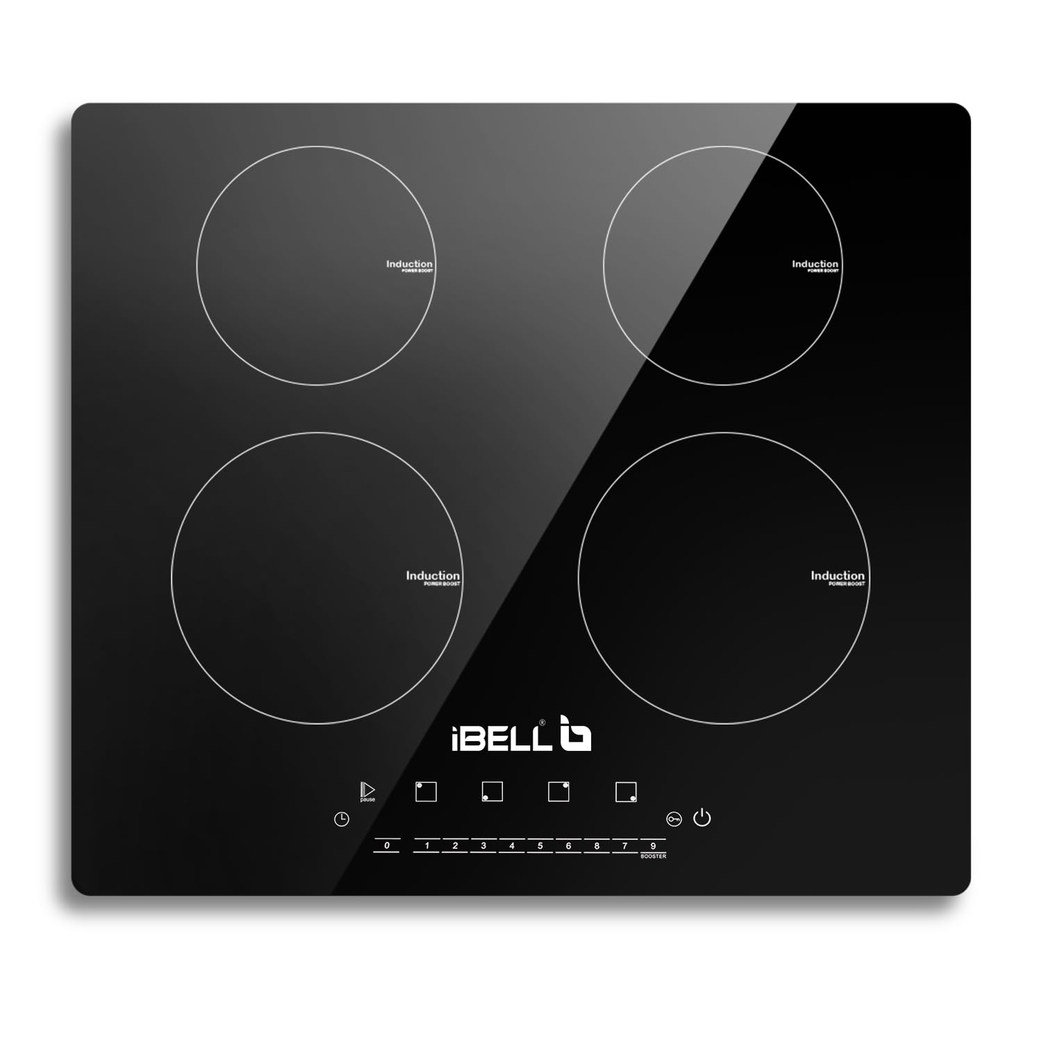 iBELL EMINENCE04, 7200W, Induction Hob – High-Performance Electric Cooktop with Boost Mode, 9 Adjustable Power Levels, Touch Panel, and Toughened Glass Surface.-picture-12