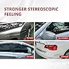 ALAVENTE Car Chrome Moulding Trim Strip Auto DIY Exterior Decoration PVC Tape for Window Bumper Grille Guard Protection (5m × 25mm, 16.4ft x 1")… - Image 7