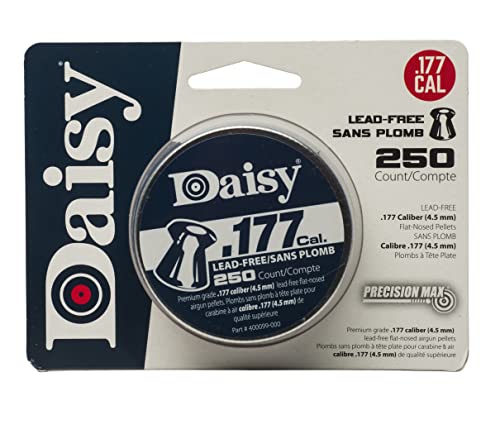 Daisy Lead Free .177 Cal. Pellets 250 Tin for airguns