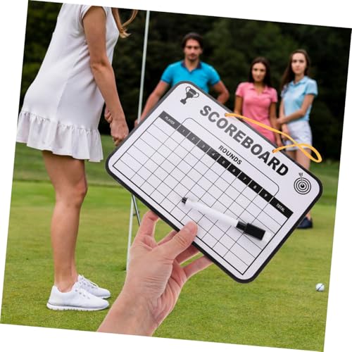 Tablero portátil para marcador de golf doble cara miniatura 5