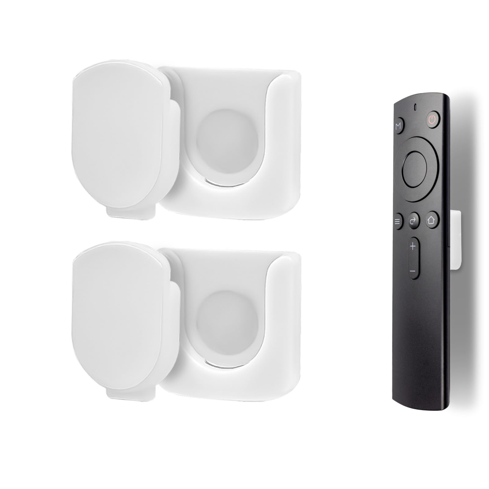 Supporti Magnetici Per Telecomandi - 2 Pezzi, Autoadesivi, Senza Fori, Per TV, Condizionatore - Foto 4