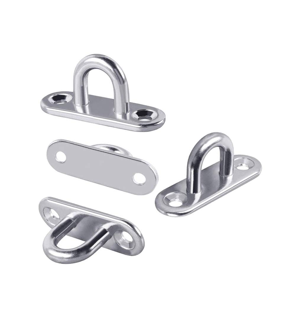10 Ganci A S Metallici Antivento Con Moschettone, In Acciaio Zincato, 92x28 Mm, 5 Neri E 5 Argento – Multiuso Per Casa E Giardino - 2