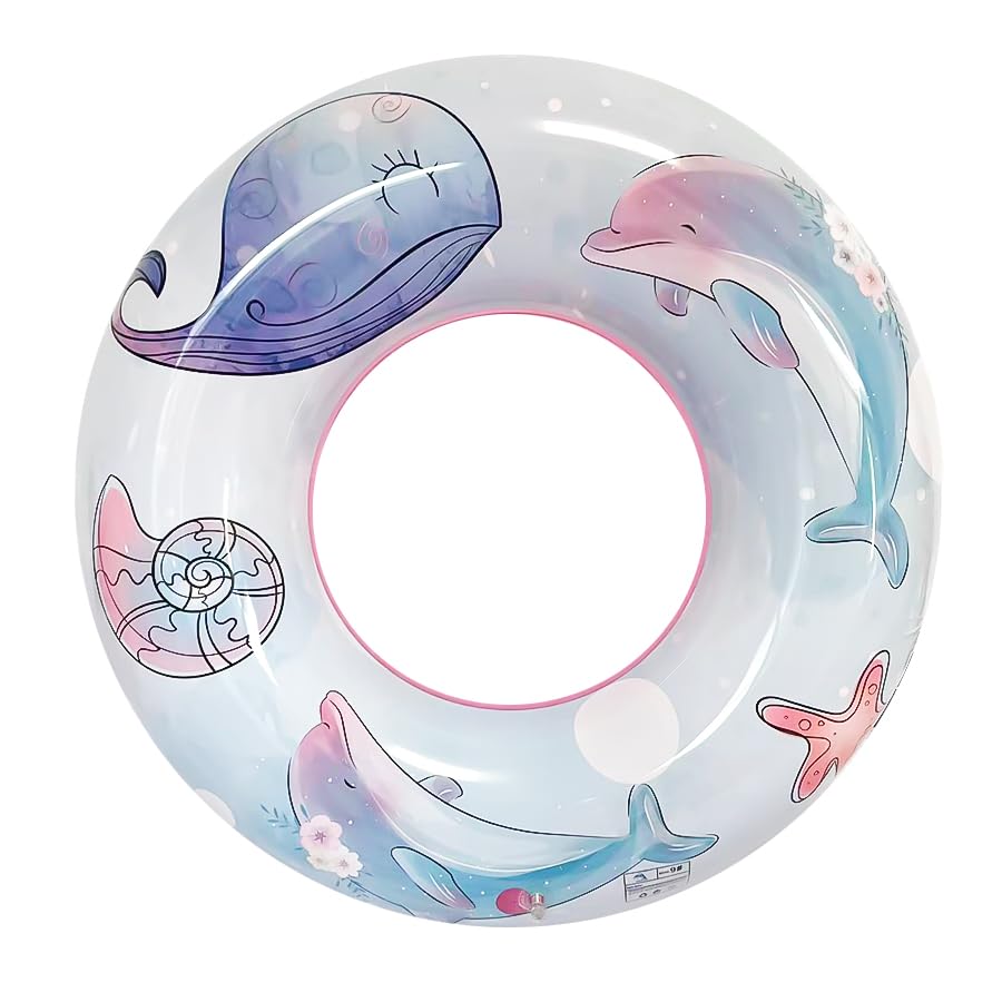 Image of Cockatoo Inflatable PVC Swimming Floats with Handles, Small Swimming Pool Floats