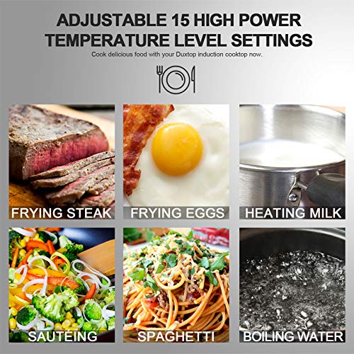 Duxtop BT-M20B 1800W Portable Induction Cooktop Countertop Burner thumb #4