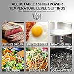 Duxtop 1800W Portable Induction Cooktop Countertop Burner, Black 9100MC/BT-M20B - Image 5