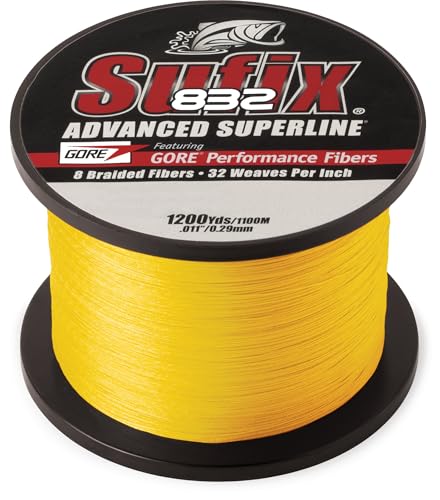 Sufix 832 tressée ligne évite les perruques au lancer 340y