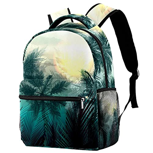 Sac à dos voyage palmier tropical enfant pour les vacances et sorties