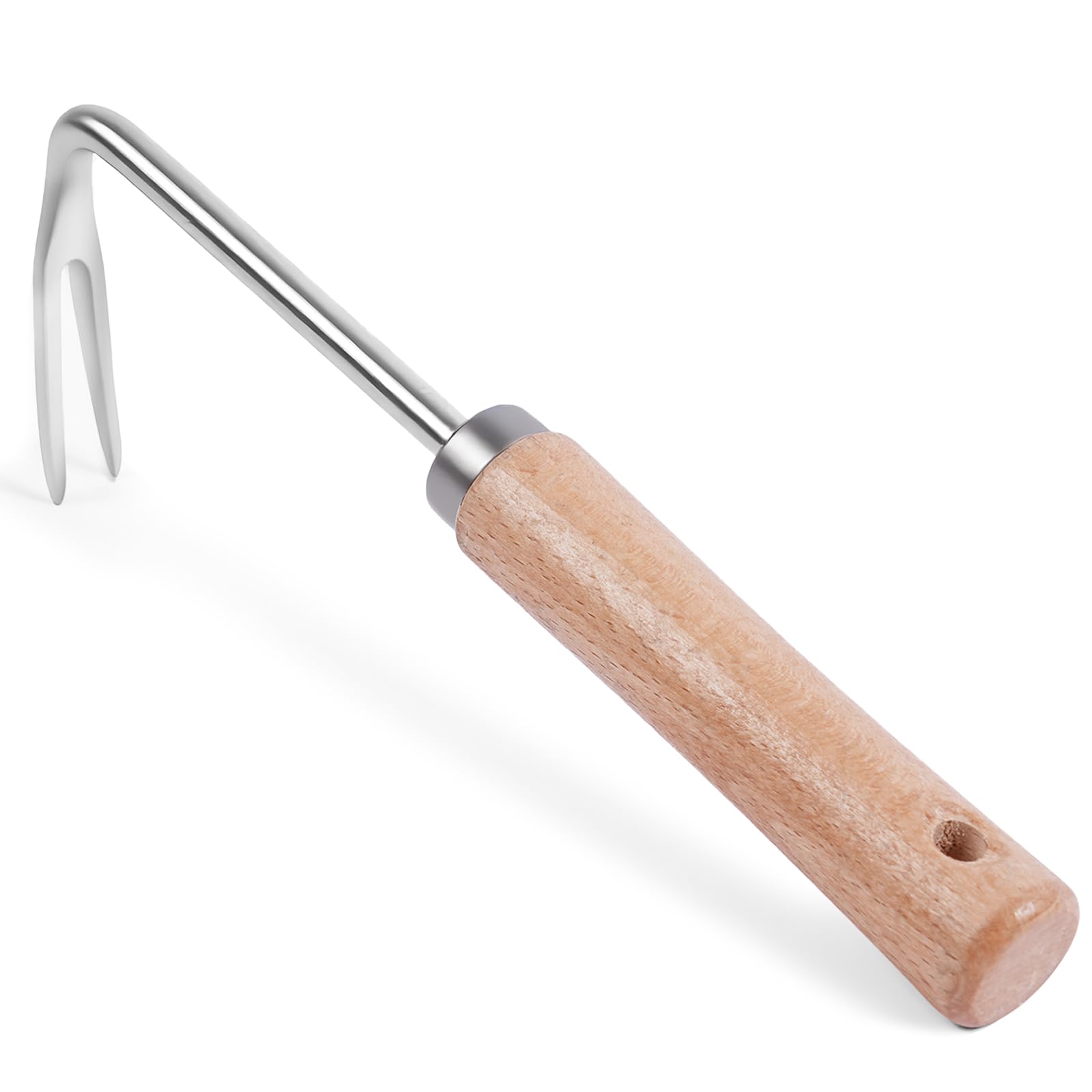 OFFCUP Extractor Malas Hierbas, Desbrozadora Manual 5 Dientes, 1pcs Desmalezador, Herramientas para Eliminar Malas Hierbas Jardineria para Césped, Terrazas y Patios — view 8