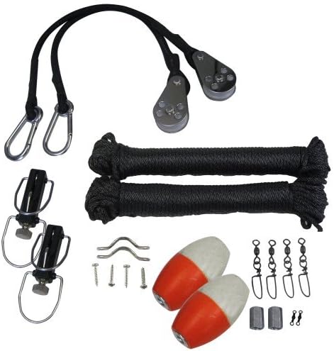 TACO Metals TACO Premium Rigging Kit Black f/1 Pair Outriggers by Taco Metals