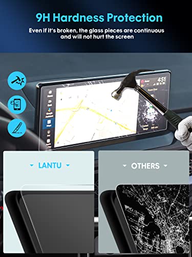Lantu Car Screen Protector For Honda Accord 2023 Accessories Navigation Tempered Glass Center Touchscreen Anti Glare Protective Foil For Accord Hybrid, Sport, Sport-L, Ex-L, Touring - 12.3 Inch #TOP1