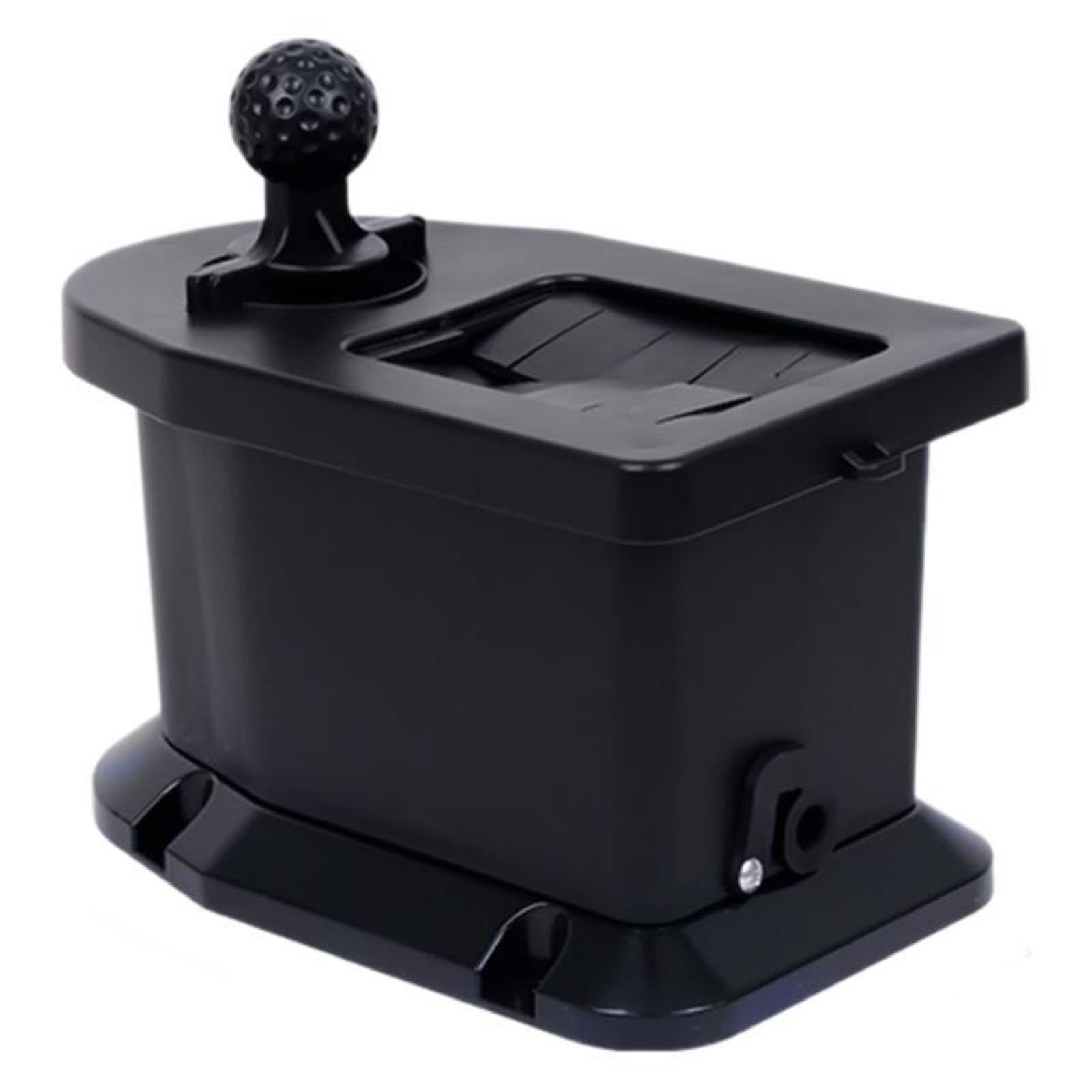 Golf Ball Washer Golfballreiniger Golfschlägerreiniger Waschbox Reinigungsgerät mit Manueller Pflege Und Dichten Borsten für Golfwagen Vorgesehen für Platzrunden Training Turniere Geschenk