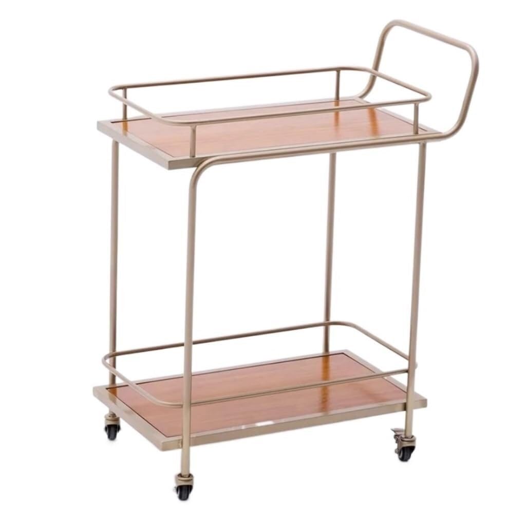le Carrello da portata a 2 livelli Iron & s Carrello da cucina per casa hotel pranzo d h 69 x 38 x 85 cm - Sto & Serve Solut