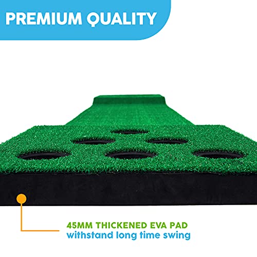 MD Sports Big Sky Putting Green Golf Training Game Set