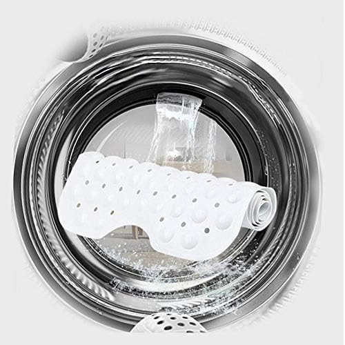 Tappetino Doccia Antiscivolo 70x40 Cm - In TPE, Con Ventose, Massaggiante, Lavabile, Bianco - Foto 2