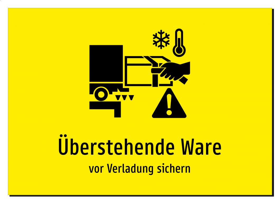 35576-DE-S-06 | Überstehende Ware - vor Verladung sichern