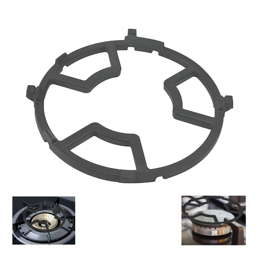 Support Wok UGBO Ø16.5cm - Anneau Acier Inoxydable Pour Woks Ronds - Cuisinière Gaz
