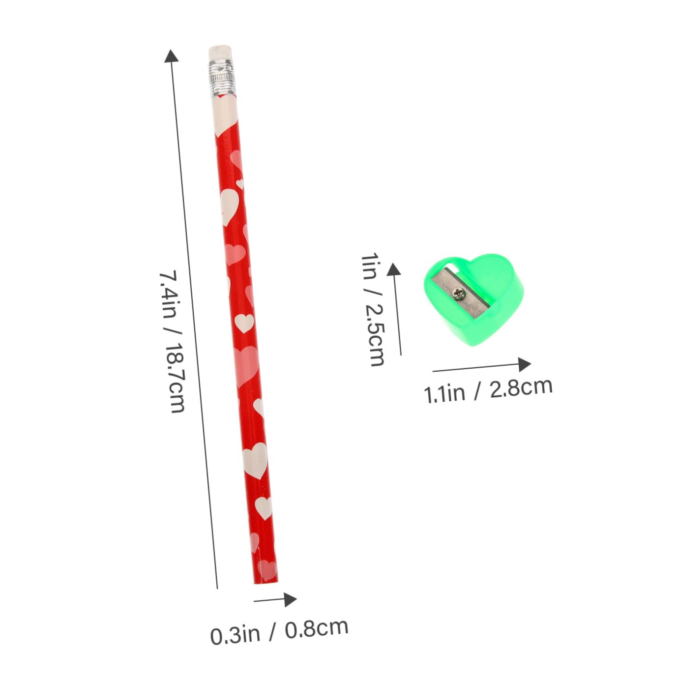 TOYANDONA 2juegos Papelería De San Valentín para Material Resistente Surtido De para Intercambios Clase y Lápices Tarjetas y Pegatinas