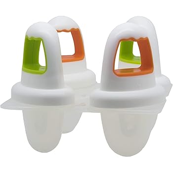 Moules A Glace Biluer Mini Ice Pops Moule 2pcs Moule A Popsicle Moules A Glaces Popsicles De Silicone Ice Maker Pops Pour Bebe Bricolage Supplement Alimentaire Outil Fruits Secouer Moule Creme Glacee
