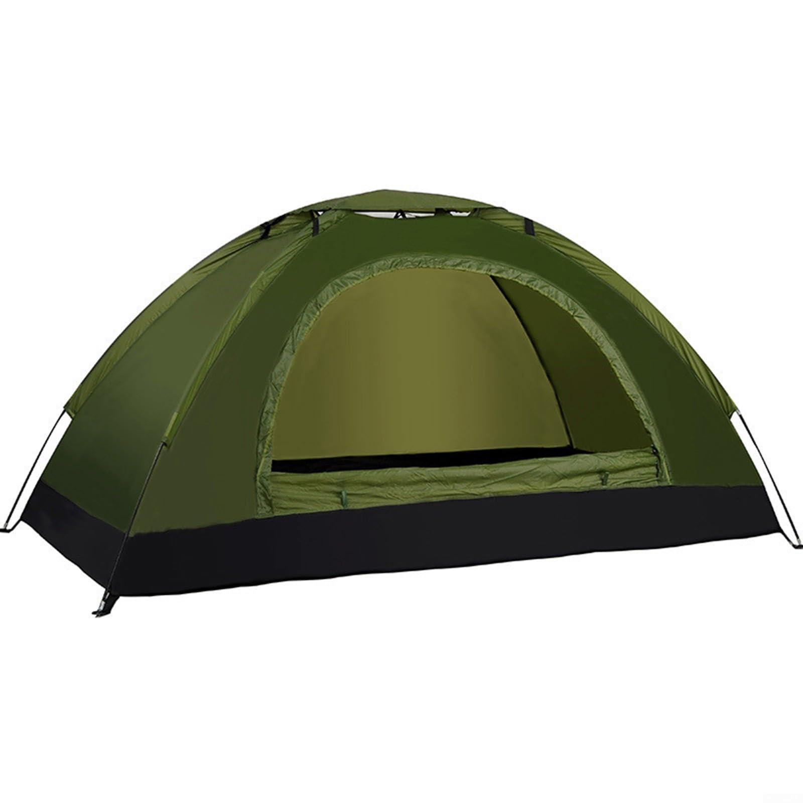 HaloModora Ultralight Camping Tent for 1-2 Person Backpacking Hiking with Rain Fly and Carry Bag, Waterproof Polyester and Oxford Fabric(1 person Army Green)