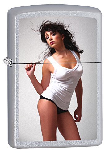 Zippo Lighter: Wild Ride #2 - Satin Chrome 76038