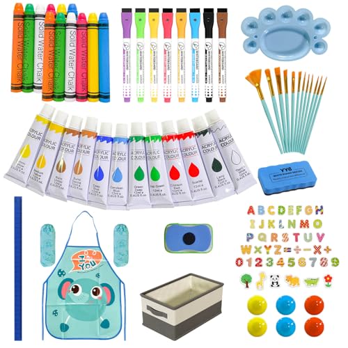 100+ Art Easel Accessories for Kids Easel Supplies Set for Children