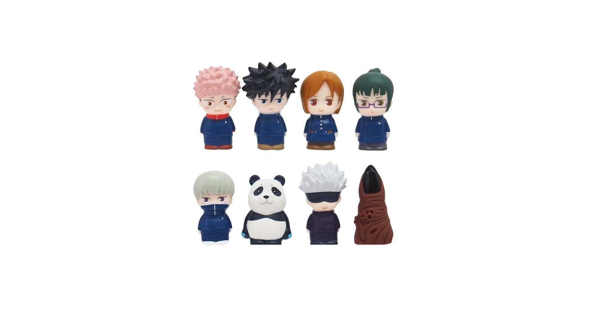 Amazon.co.jp: 呪術廻戦 ソフビ人形 8体 コンプリートセット
