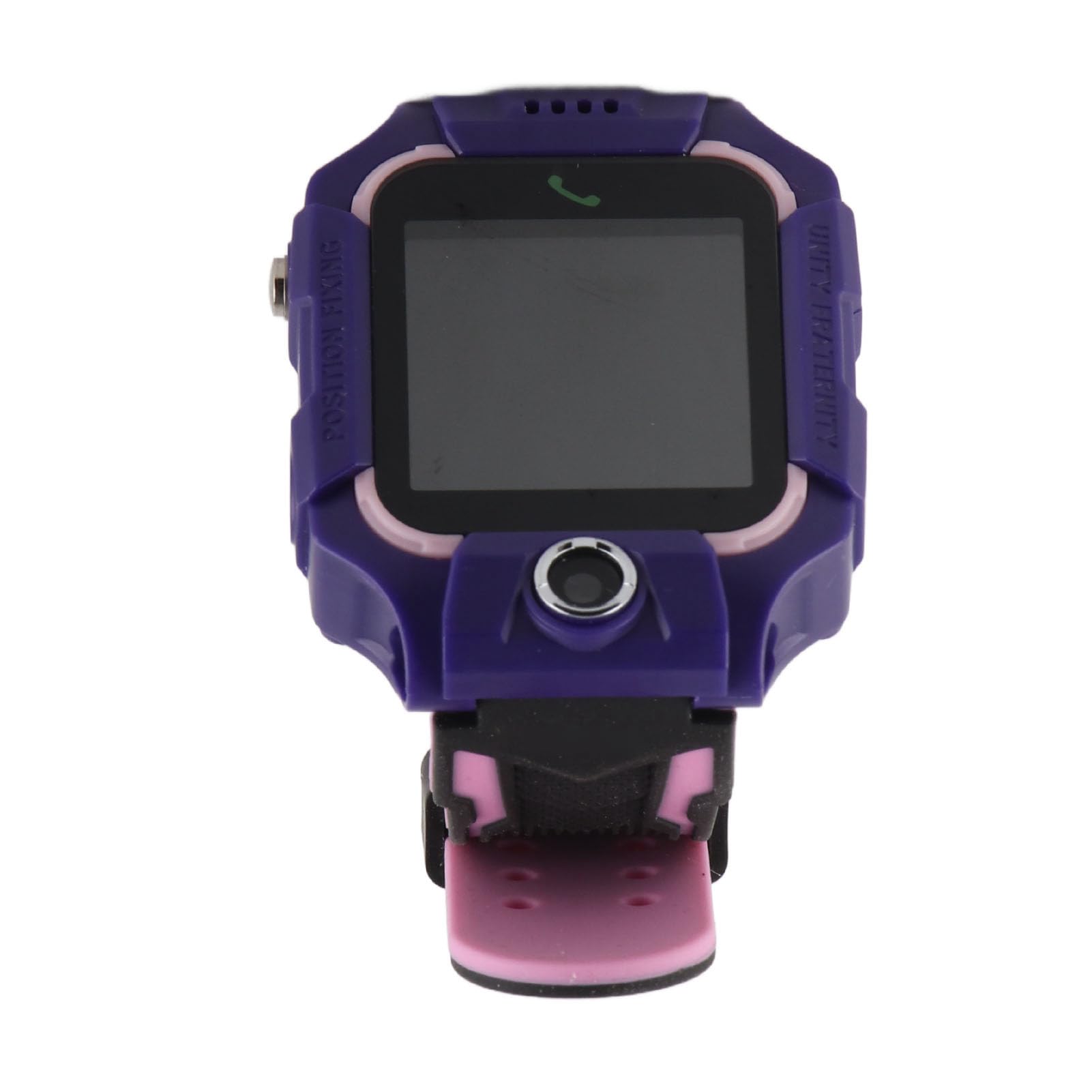 Orologio Intelligente per Bambini per Ragazzi Ragazze, Posizione LBS in Tempo Reale Chiamata Vocale Bidirezionale Telefonata SOS IP67 Touch Screen a Colori Impermeabile (Viola)