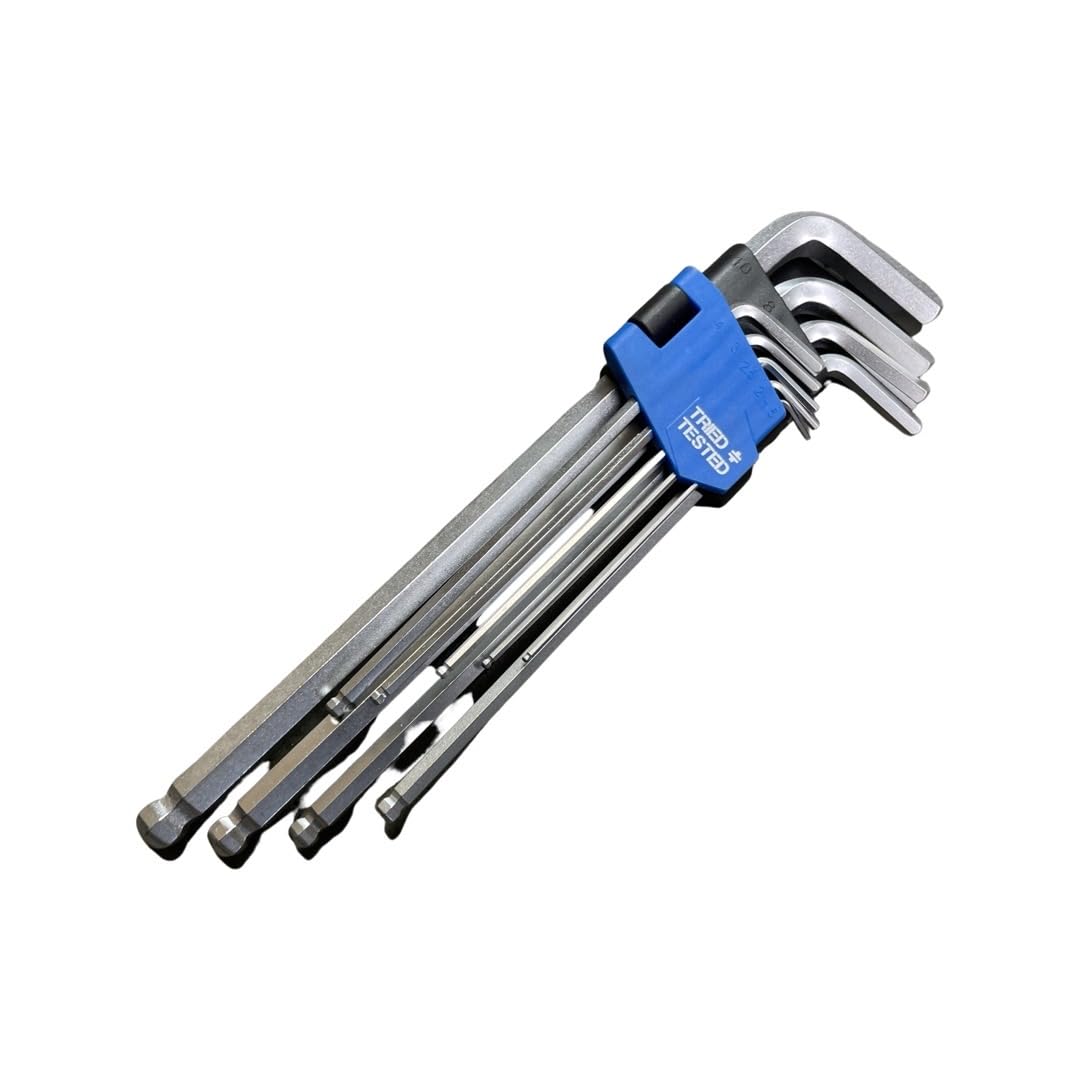 Tried + Tested Ball End Hex Key Set 18 Piece, Blue, 0 - Image 3