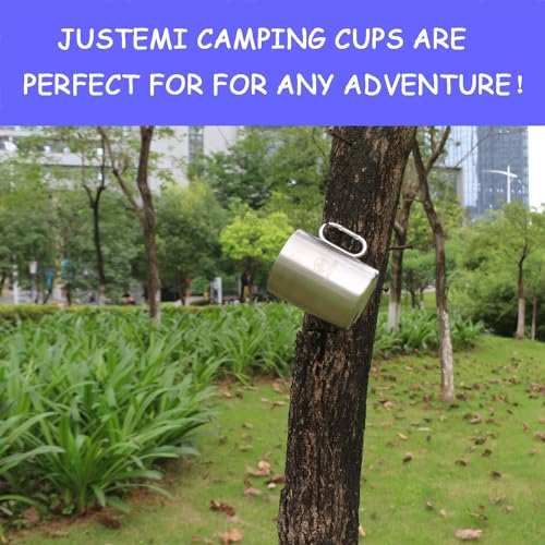 Set de 2 Mugs de Camping Acero Inoxidable 14 oz miniatura 3